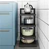 Heavy Duty Pan Organizer 4 Layer Pan Organizer Rack for Dutch Oven Cast-iron Pan