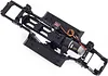 AMK 313mm Wheelbase Nylon Chassis Frame Car Body with 2-Speed Transmission 35T 550 Motor for 1/10 RC Crawler Axial SCX10 TRX4 D90 (DIY+Axles)