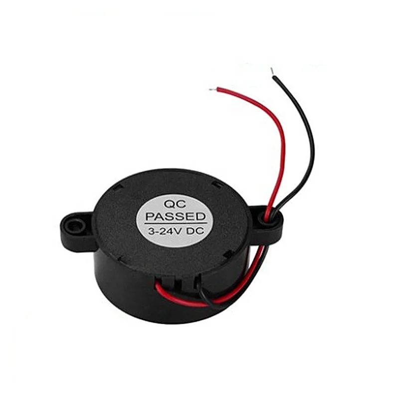 DC3-24V HYD-4216 High Decibel Continuous Sound Active Piezo Electronic 24V Alarm Buzzer 12v Active Piezo Buzzer