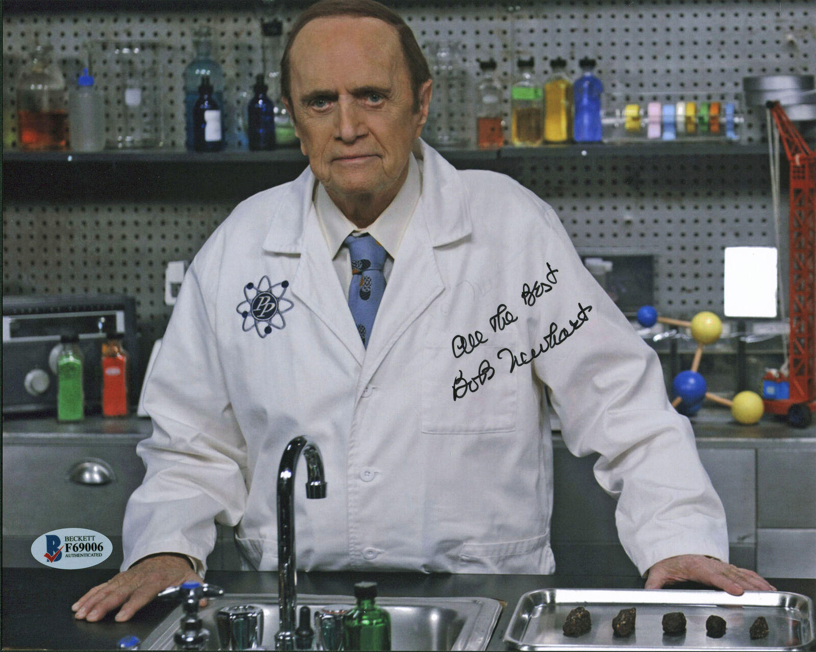 Bob Newhart The Big Bang Theory Authentic Signed 8x10 Photo Poster painting BAS #F69006