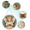(US Only)Angel Girl Theme 2D Flat DIY Diamond Art Pendant Wall Decor for Home & Windows