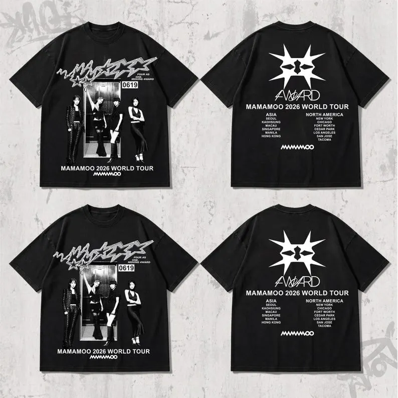 Mamamoo 2026 World Tour 4Ward Concept T-Shirt