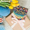 6PCS Diamond Painting New Year Greeting Cards Postcards with Envelopes