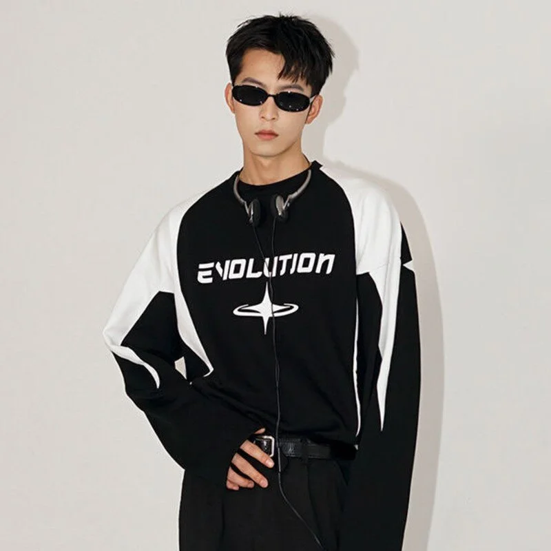 Aonga Evolution Graphic Long Sleeve T-Shirt