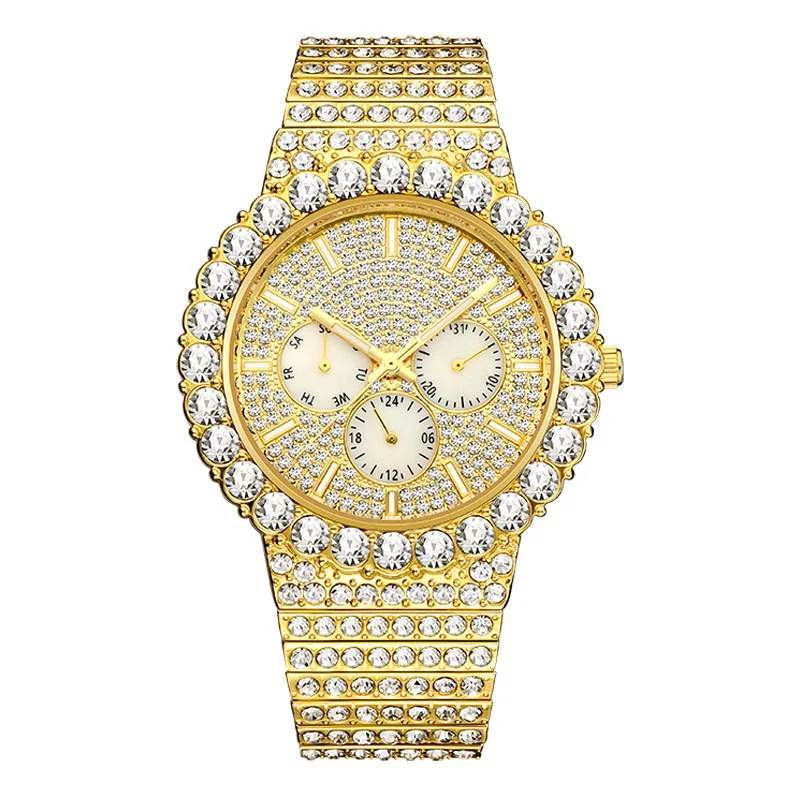Artificial Diamonds Watch #139804
