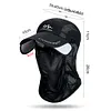 Sunscreen Fishing Sun Hat Quick Dry Sunblock Cap for Men Women Outdoor Sports