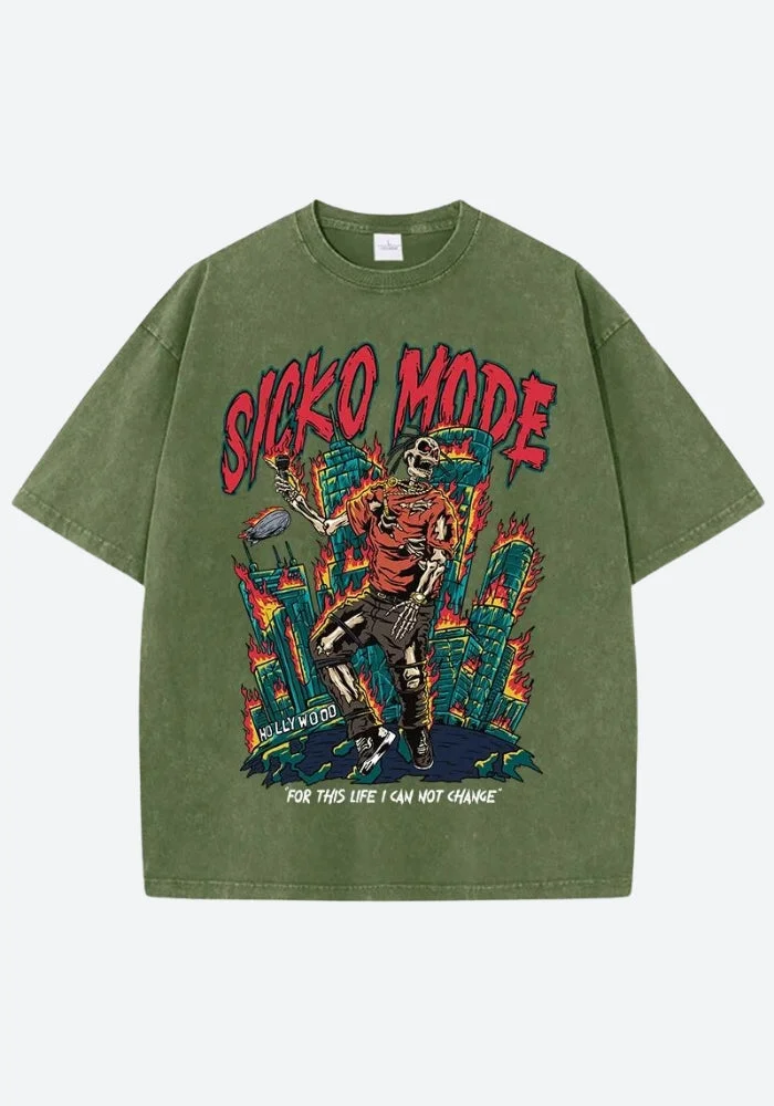 Brownm Scott Sicko Mode Tee