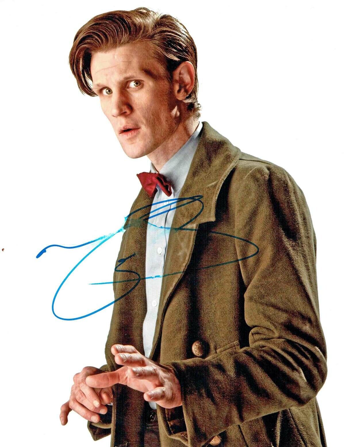 Matt SMITH SIGNED 10x8 Photo Poster painting 1 AFTAL Autograph COA The Doctor Dr Who