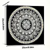 Framed Mandala - Pearls Painting Kit DIY Diamond Painting Pearl Dot Crafts 25*25CM