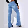 Women's High-waisted Slim-fit Flared Jeans by Inlyline