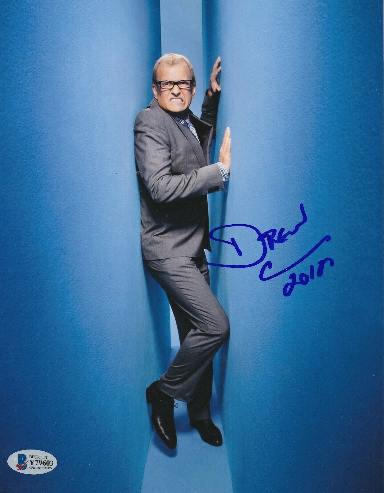 DREW CAREY Signed 8x10 Photo Poster painting w/ Beckett COA