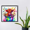 >SALE<5D DIY Full Round Drill Diamond Painting Colourful Bucket Calf Kit Decor 40x40cm