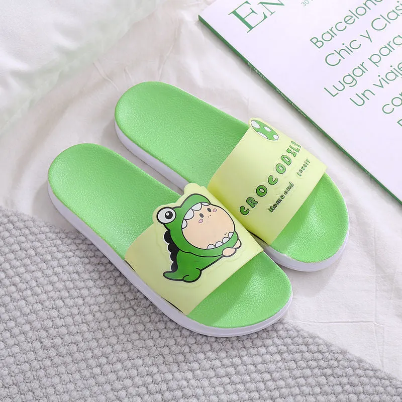 2021 new household bathroom slippers women's summer antiskid men's home plastic soft bottom bath couple women's Slippers