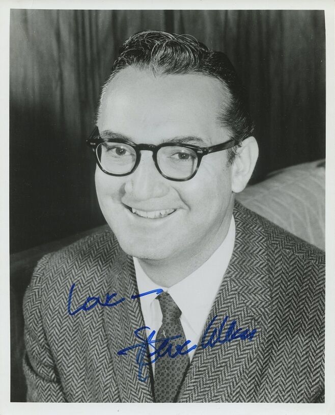 STEVE ALLEN Signed Photo Poster painting