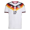 WIRTZ #17 Germany Home Soccer Jersey World Cup 2026