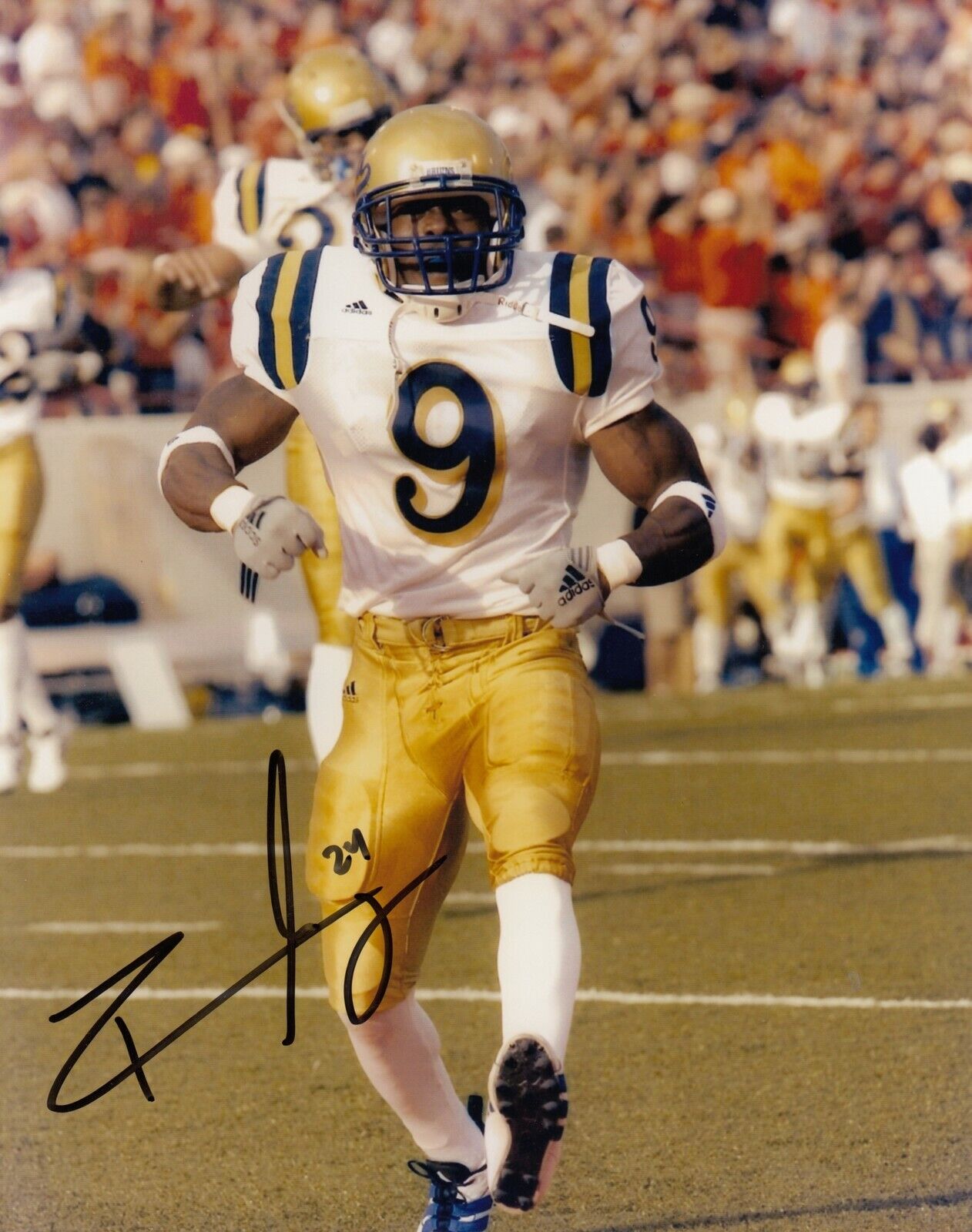 Ricky Manning #0 8x10 Signed Photo Poster painting w/ COA UCLA Bruins