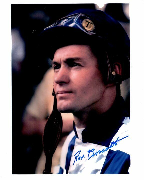 RON TURCOTTE signed autographed SECRETARIAT HORSE JOCKEY Photo Poster painting