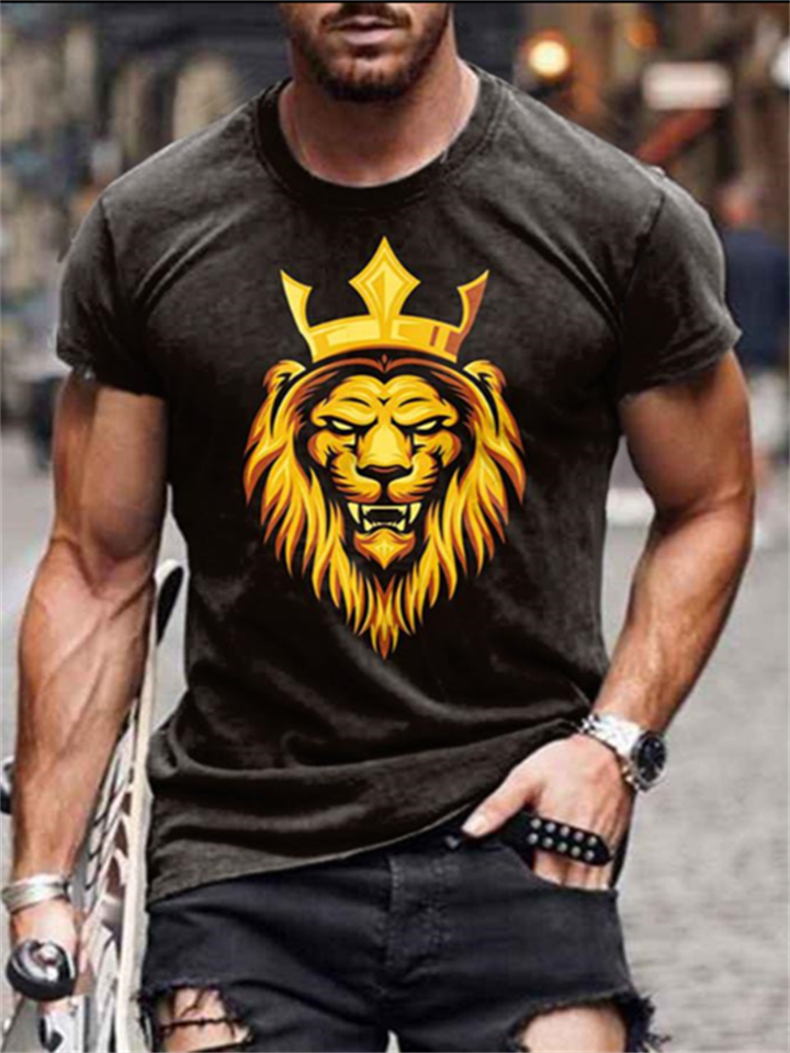 Men's Unisex T Shirt Tee Shirt Tee Graphic Optical Illusion Round Neck Black / White Green Blue Yellow 3D Print Plus Size Casual Daily Short Sleeve 3D Print Print Clothing Apparel Basic Fashion Cool