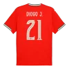 DIOGO J. #21 Portugal Home Soccer Jersey 2025