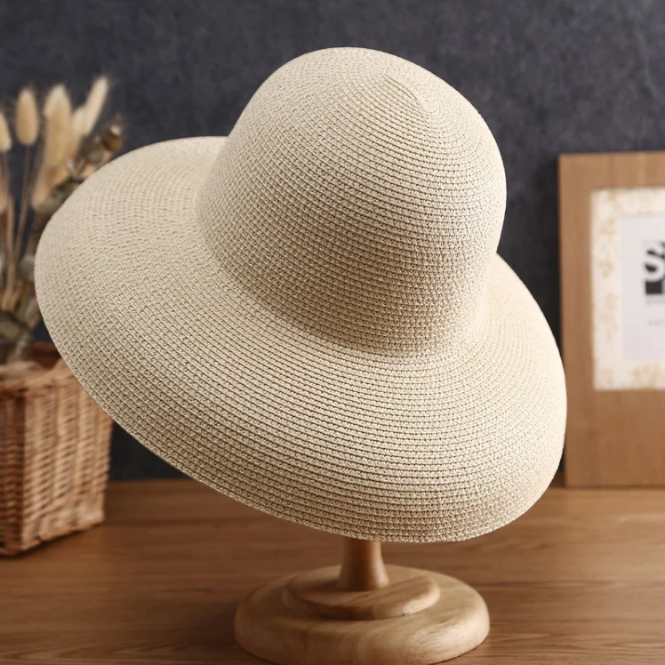 Vacation Style Solid Color Sun Hat
