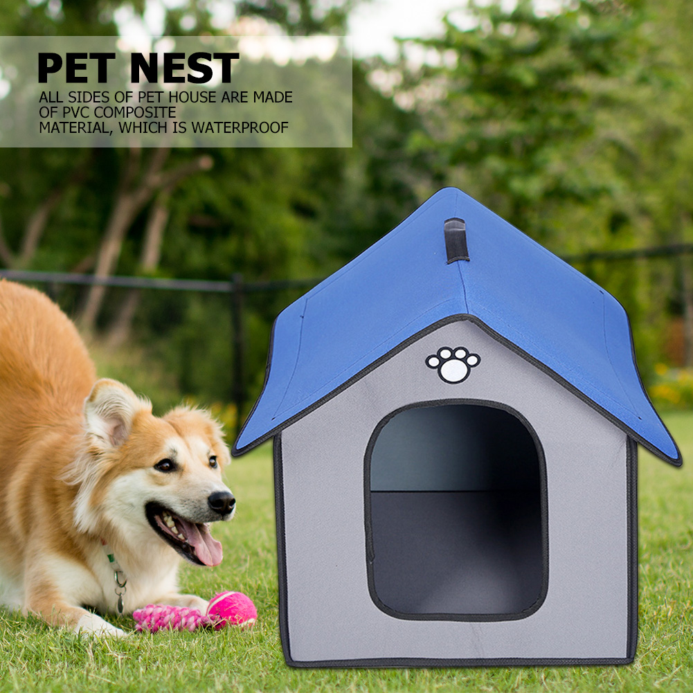 

Portable Waterproof Foldable Dog House Small Footprint Pet Bed Tent Kennel, 501 Original
