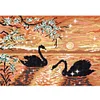 Swan Lake - 9CT Full Beaded Cross Stitch Kit(50x36cm)