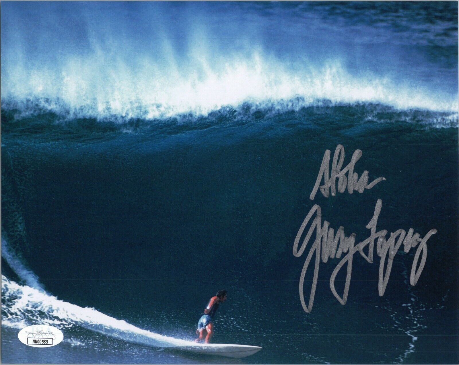 GERRY LOPEZ Authentic Hand-Signed Mr. Pipeline ~ SURFING