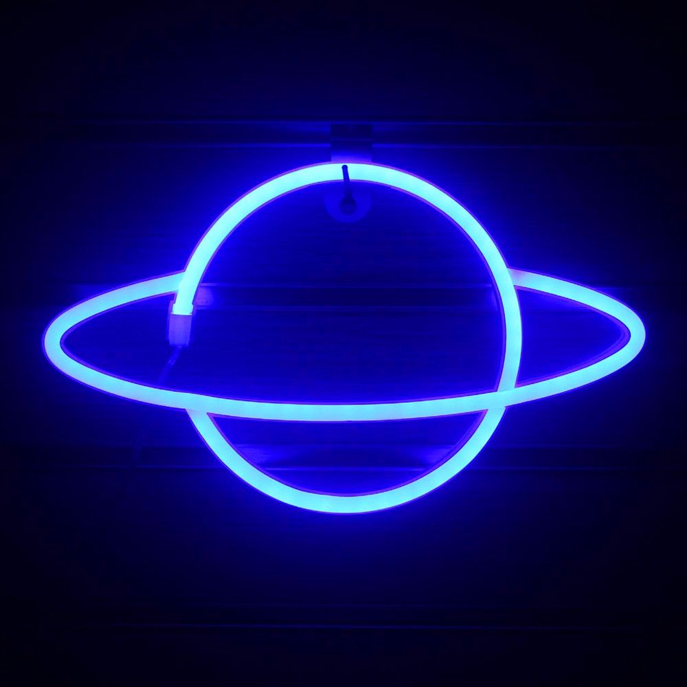 

Planet - Led Neon Light Sign, 501 Original