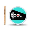 Drum set Practice Dumb Drum Pad 12-Inch Beginner Silent Percussion Pad