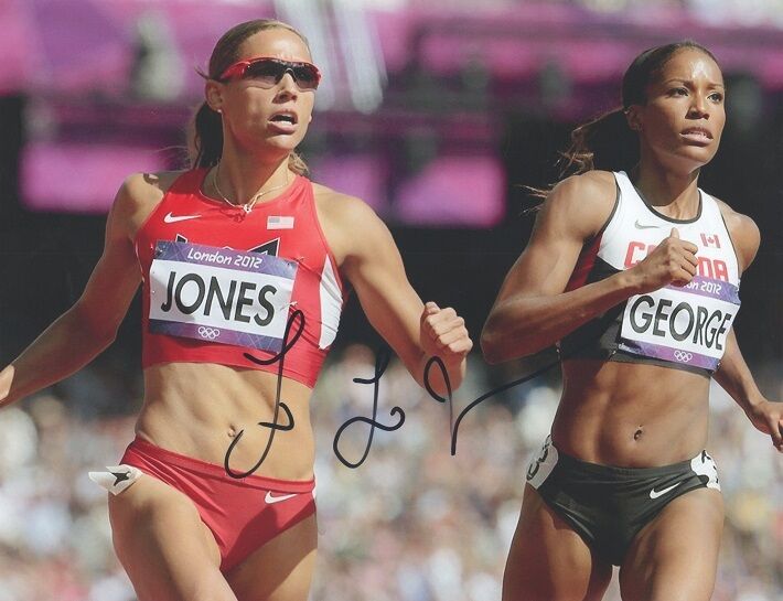 *LOLO JONES*SIGNED*AUTOGRAPHED*Photo Poster painting*8.5X11