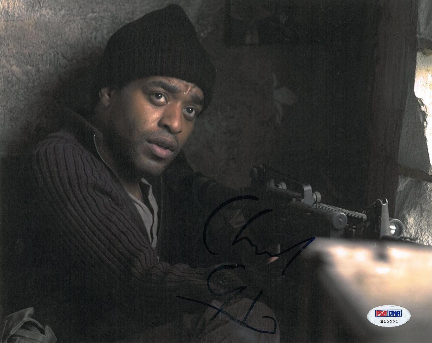 Chiwetel Ejiofer Signed Children of Men Autographed 8x10 Photo Poster painting (PSA/DNA) #H15561