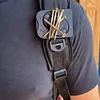 Magnetic Strong Clamping Belt Leather Cover Hands-Free Strong Belt Holster Safe Design with Strong Magnet for Hammer Holster Screws Nails Pliers Wrench