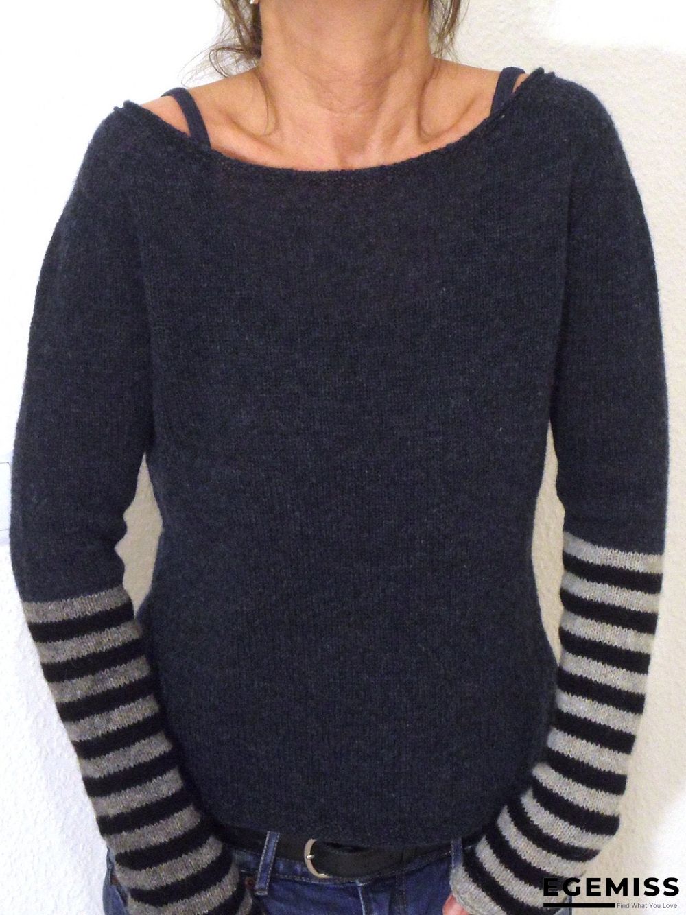 Casual Shift Solid Sweater | EGEMISS