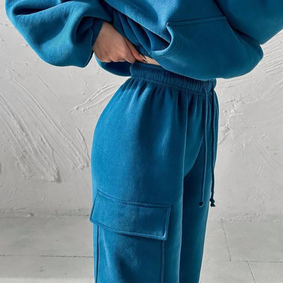 Women's Fashion Sports Casual Sweatshirt Set