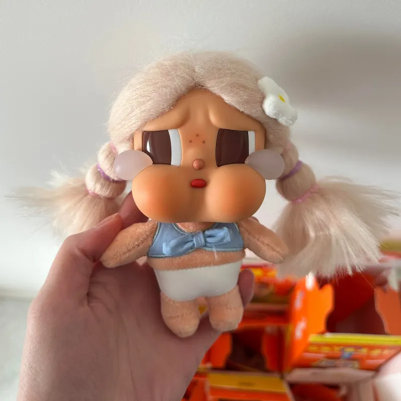 Spot CryBaby crying baby 2nd generation summer series genuine vinyl plush doll pendant ugly cute doll gift