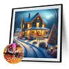 Diamond Painting -DIY Round Drill House(40x40cm)