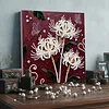 uk.everydayedeals DIY Pearl Painting With Frame - Handmade Self-Adhesive Pearls - Butterfly Flowers(25*25cm)