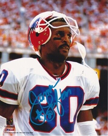 James Lofton Signed - Autographed Buffalo Bills 8x10 inch Photo Poster painting + RDM COA