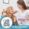 (US Local)Snowman Print DIY Desktop Diamond Art Kits for Home Office Desktop Decor
