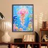 Diamond Painting-5D Full Round Drill Jellyfish