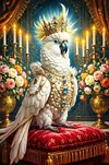 Luxury AB Velvet Diamond Painting Kit - Parrots