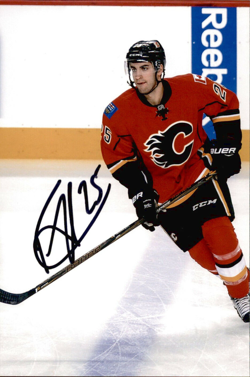 Freddie Hamilton SIGNED autographed 4x6 Photo Poster painting CALGARY FLAMES #2