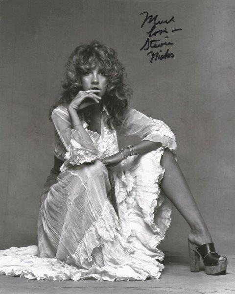 REPRINT - STEVIE NICKS Fleetwood Mac Hot Autographed Signed 8 x 10 Photo Poster painting Poster