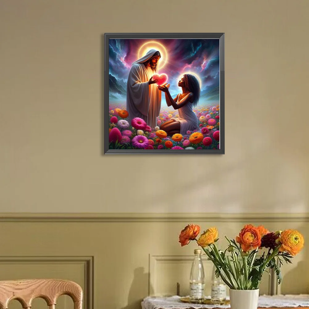 Diamond Painting - Full Round Drill - Jesus(Canvas|40*40cm)