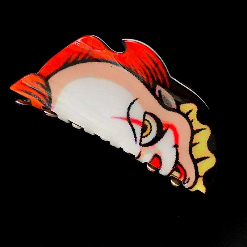 Halloween Lady Women’s Pumpkin Skull PVC Hair Claws