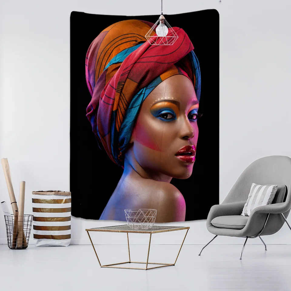 Nigikala Women's Tapestry Wall Hanging Bohemian Hippie Witchcraft Art Background Cloth Home Decor Mural