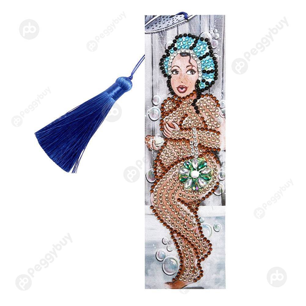 

Fat Lady-DIY Creative Diamond Tassel Bookmark, 501 Original