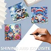 6PCS Diamond Painting Goblin Greeting Cards Postcards with Envelopes