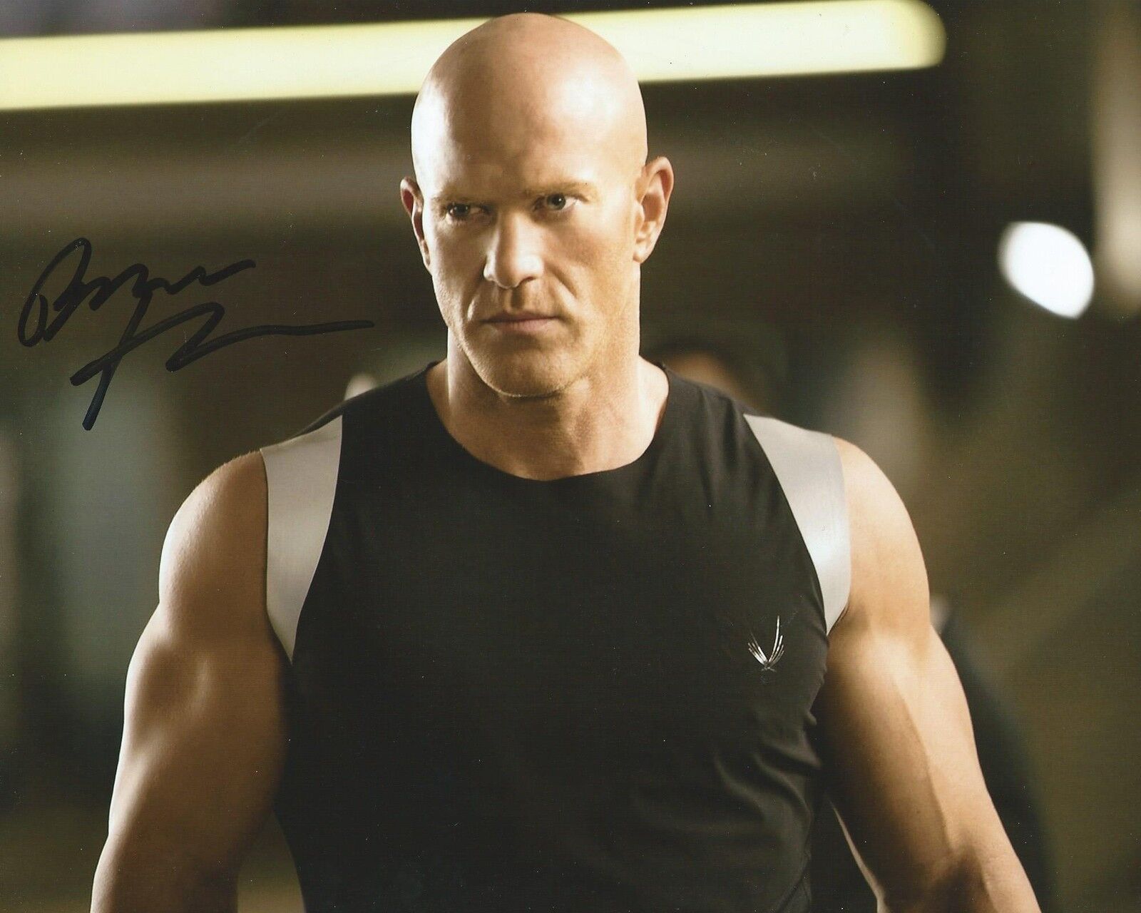 **GFA The Hunger Games: Catching Fire *BRUNO GUNN* Signed 8x10 Photo Poster painting AD2 COA**