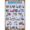 Lambretta Motorcycle - Metal Tin Signs(8*12Inch/12*16Inch) - Garage&Transport